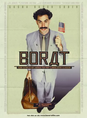 Borat, leçons culturelles sur l'Amérique au profit glorieuse nation Kazakhstan - MULTI (TRUEFRENCH) HDLIGHT 1080p