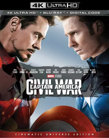 Captain America: Civil War - MULTI (TRUEFRENCH) BLURAY 4K