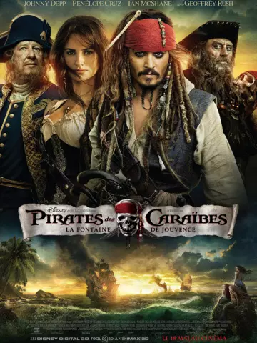 Pirates des Caraïbes : la Fontaine de Jouvence - MULTI (TRUEFRENCH) HDLIGHT 1080p