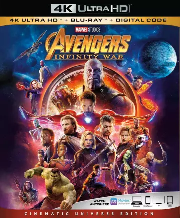 Avengers: Infinity War - MULTI (TRUEFRENCH) BLURAY 4K