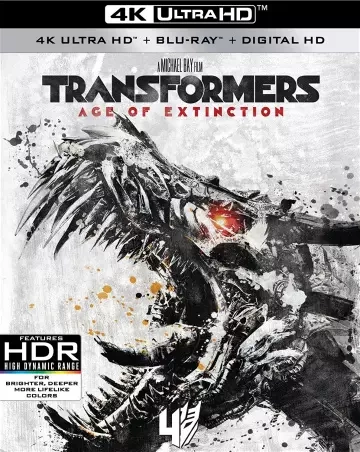 Transformers : l'âge de l'extinction - MULTI (TRUEFRENCH) BLURAY 4K