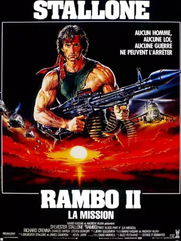Rambo II : la mission - MULTI (TRUEFRENCH) BLU-RAY 1080p