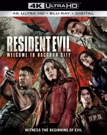 Resident Evil : Bienvenue à Raccoon City - MULTI (TRUEFRENCH) 4K LIGHT