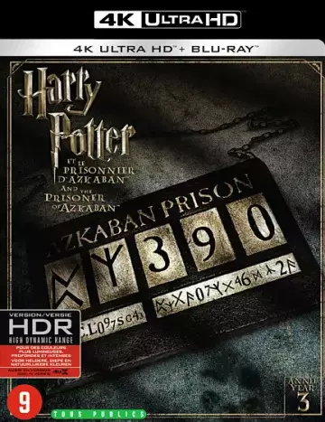 Harry Potter et le Prisonnier d'Azkaban - MULTI (TRUEFRENCH) BLURAY 4K