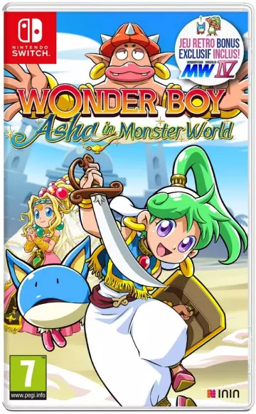 Wonder Boy Asha in Monster World V1.1 J - Switch [Français]