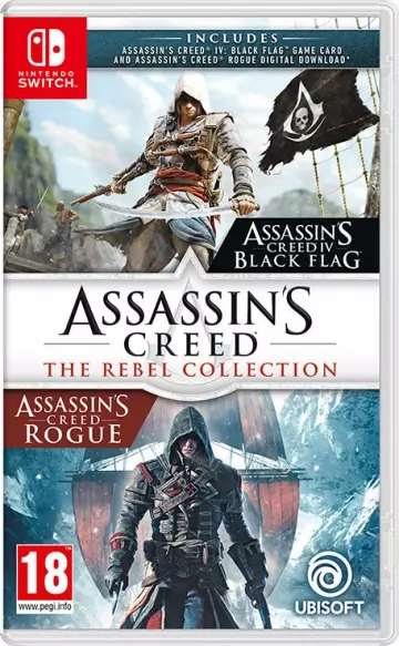 Assassins Creed The Rebel Collection Incl. 3 Dlcs - Switch [Français]