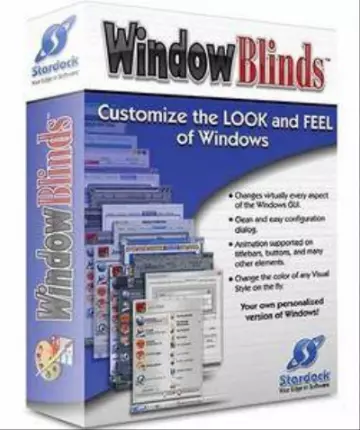 STARDOCK WINDOWBLINDS 10.80 - Macintosh